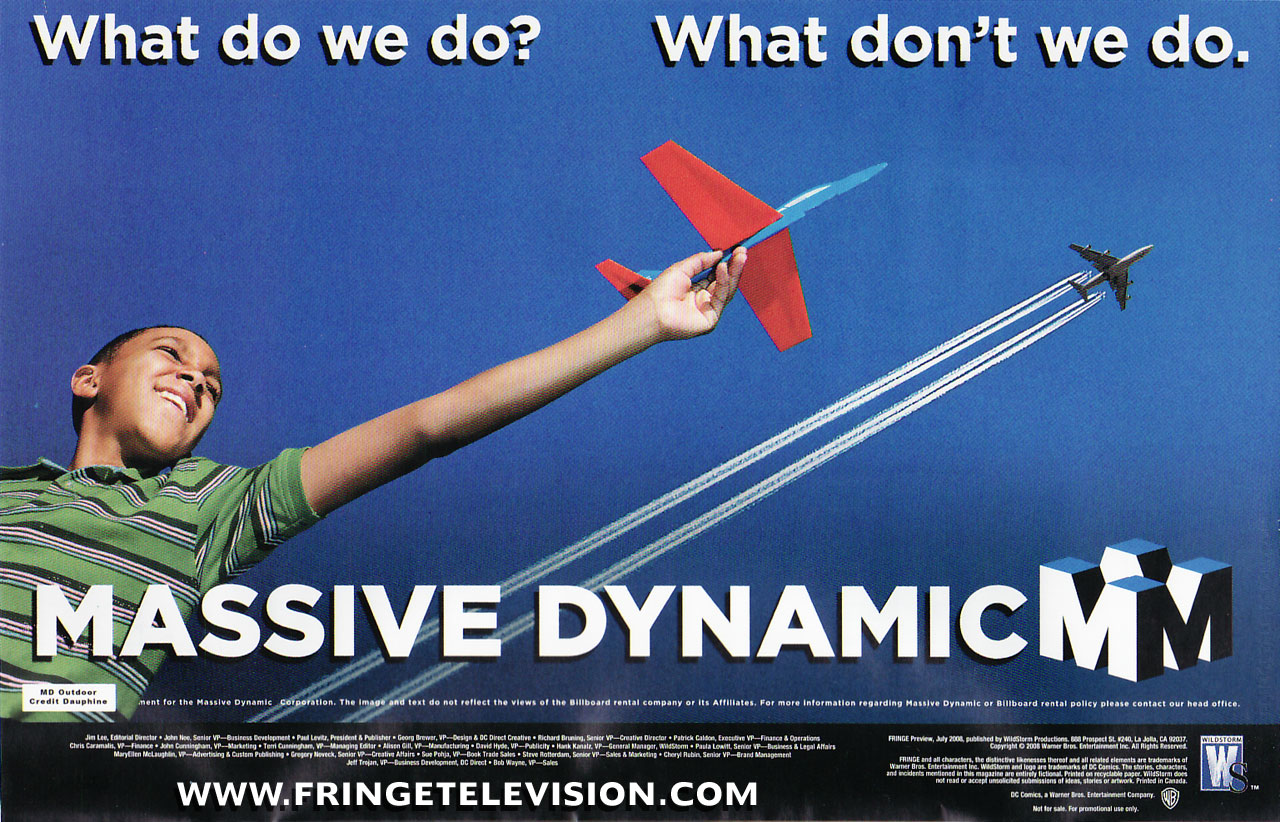 Massive Dynamic ad — &lsquo;What do we do? What don&rsquo;t we do.&rsquo;